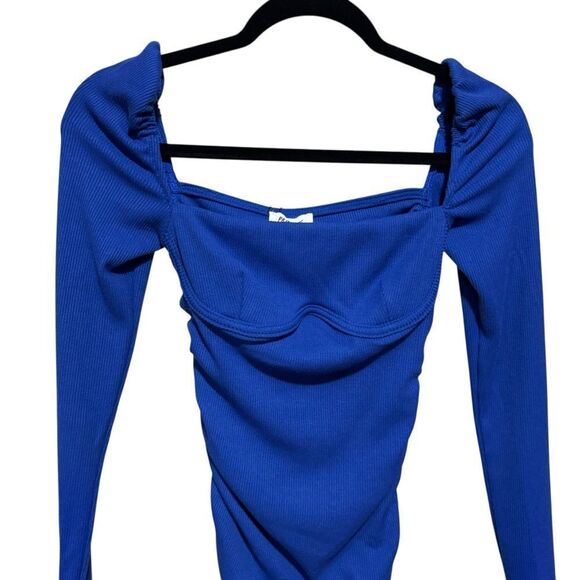 Princess Polly Portia Mini Dress Blue - Picture 6 of 8